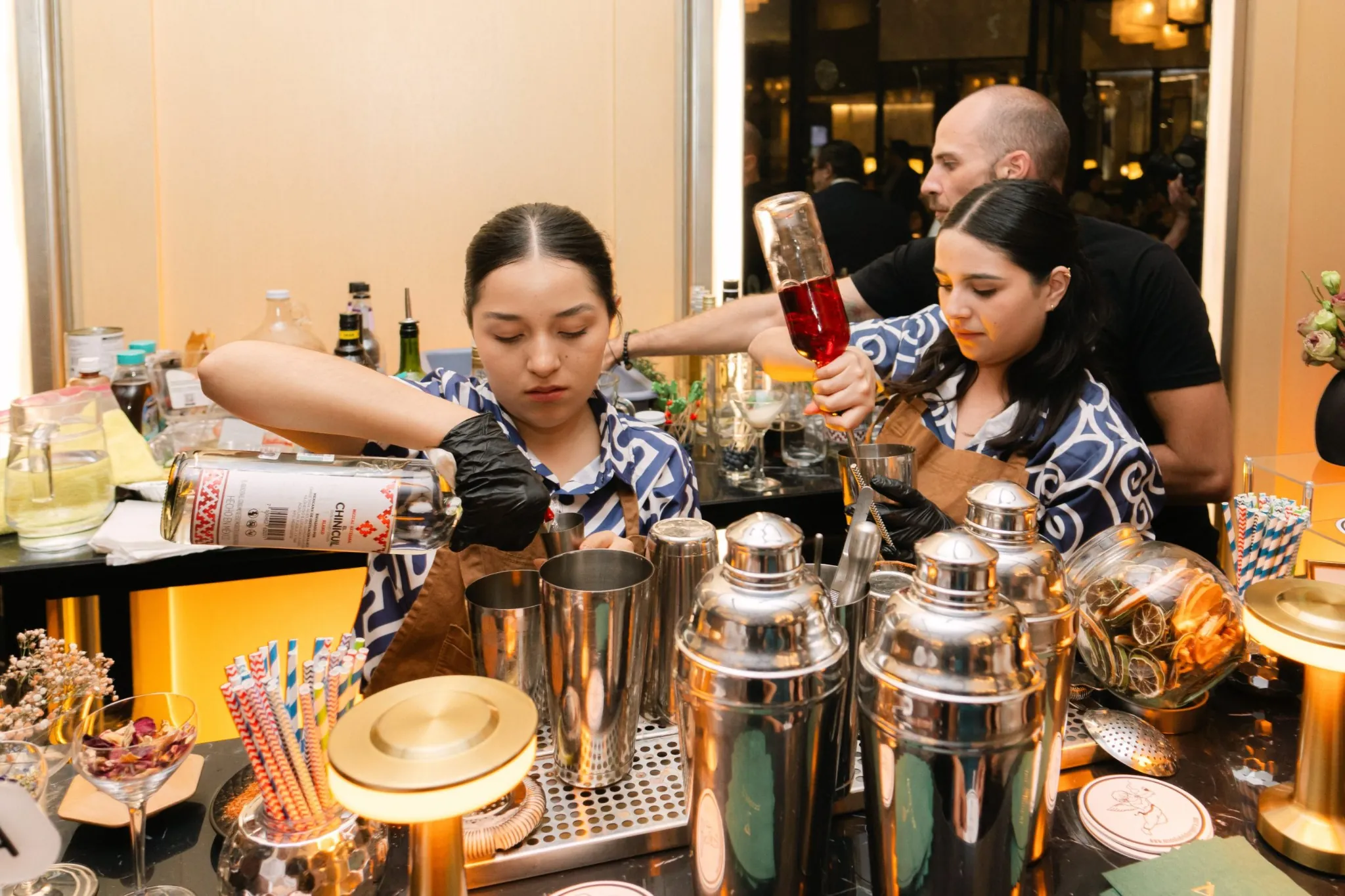 Cocteles artesanales para fiestas